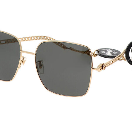 Gucci GG0724S gold female sunglasses | Atterley